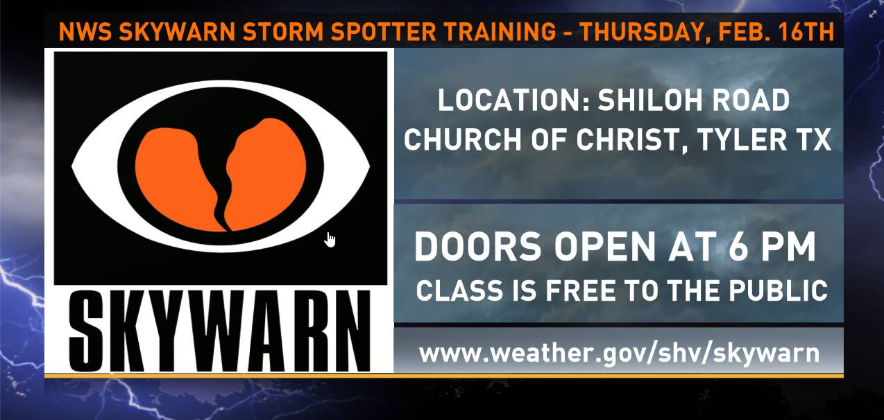 SKYWARN storm spotter training to be held Thursday night | cbs19.tv